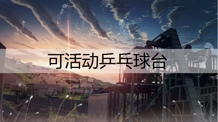 可活动乒乓球台